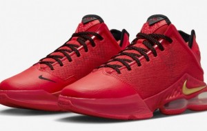 2022 New Nike LeBron 19 Low "Light Crimson" DO9829-600 The new color matching of the King's boots is really exciting!