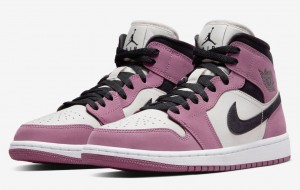 New Air Jordan 1 Mid Wmns "Berry" DC7267-500 Excellent texture berry pink I love it!