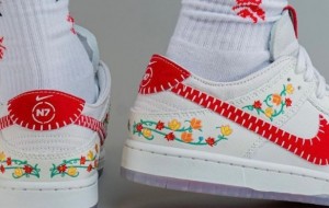 2023 New Nike SB Dunk Low Decon “N7” FD6951-700 The floral shape is super cute!